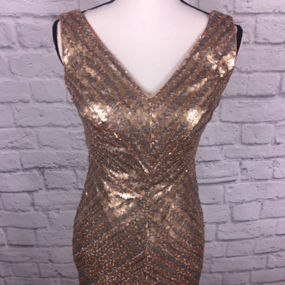 Mark Zunino Sequin Sleeveless Dress - Picture 3 of 8